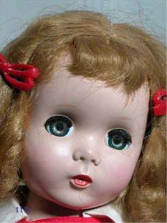 Vintage Madame Alexander Hard Plastic Doll Maggie Face Walker 18 1956 