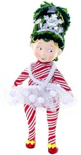 Madame Alexander Fancy Nancy Snowflake Cloth dolll, 18 NEW
