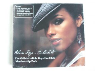 Alicia Keys Unlocked DVD The Official Alicia Keys Fan Club Membership 