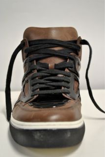 Alejandro Ingelmo Tron Sneakers NIB sz 12 Leather Brown Padded