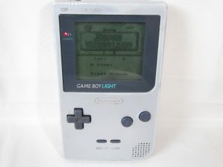 Nintendo Game Boy Light Junk Console System Silver MGB 101 Gameboy 