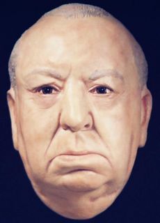 Alfred Hitchcock Life Size Full Color Sculpture Bust