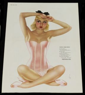 35 Alberto Vargas Varga Girl Art Deco Flapper Pin Up Calendar Sample 