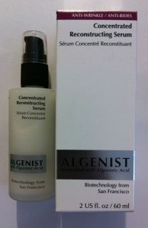 Algenist Concentrated Reconstructing Anti Aging Serum 2oz. (NEW IN BOX 