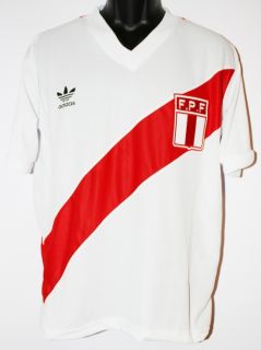 Peru Adidas RARE Shirt Camiseta Jersey World Cup Mundial Spain 1982 