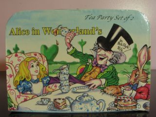 Alice in Wonderland Tea Set By Paul Cardew Mint Collectors Item