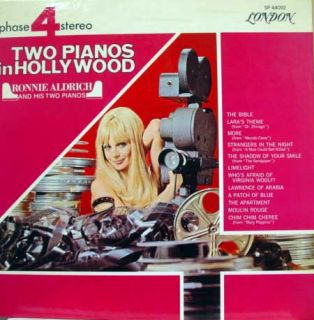Ronnie Aldrich Two Pianos in Hollywood LP SP 44092 UK