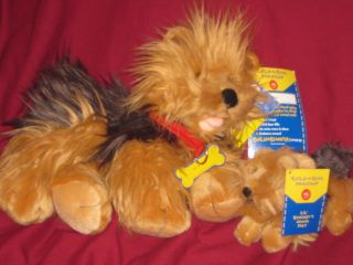 This is a new UNSTUFFED 14 Build A Bear YORKSHIRE TERRIER with a 