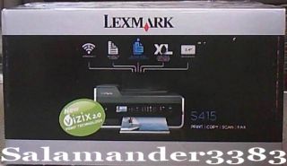 Lexmark S415 Multifunction All in One Inkjet Printer Brand New Free 