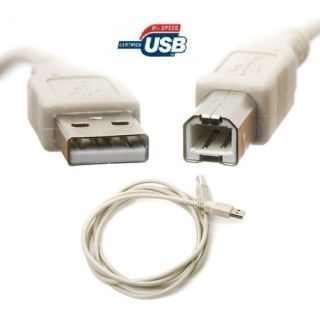 ft USB 2 0 A B Cable for Brother All in One Printers