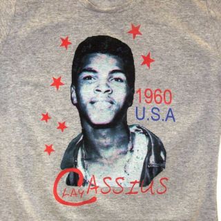 Cassius Clay Muhammad Ali Boxing Champ Tribute Legend Custom T Shirt 