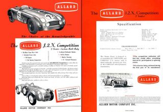 Allard J2X Competition (c1952) (Color)   The Choice of the 