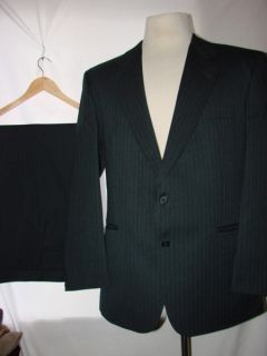 Pinstriped Alexandre of England Savile Row Suit Sz 46
