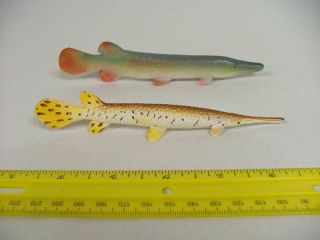 Replica Toy Fish Co Alligator Gar and Longnose Gar
