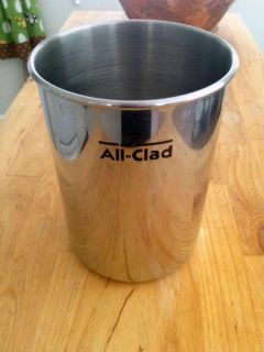 All Clad Tools Utensil Storage Caddy Canister Cylinder