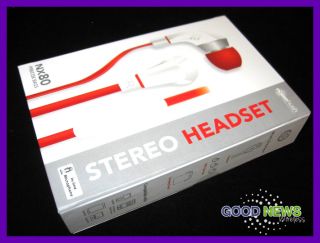 For 3.5mm Headset   Noisehush Stereo Headphones NX80 Handsfree 