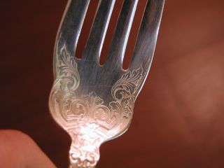 Wm Rogers Son Alhambra 1907 5 Salad Dessert Forks