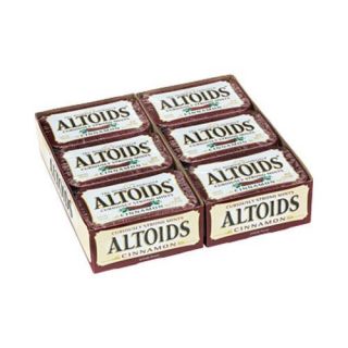 Altoids Cinnamon Mints 12 Large Containers 1 76oz Each Tin Free 