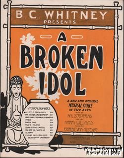 1908 Theater (A Broken Idol) Sheet Music (A Little China Doll)