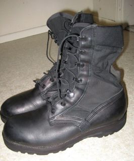 ALTAMA Black Jungle US Military 3LC Nylon Canvas Hiking Combat Boots 