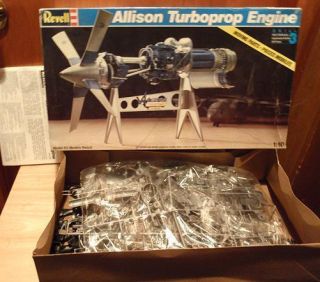 Revell, Allison, TurboProp, Engine, 1/10, #, 8880