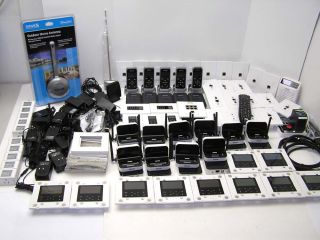 Lot of Nuvo Home Audio Wireless Docks Control Pads More