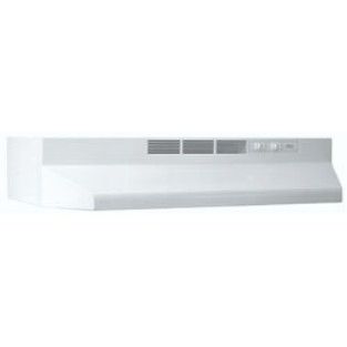 413601 36 inch Non Ducted Range Hood White