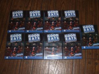 Lot of 9 Good Eats w Alton Brown Take Out Collection DVD New SEALED 