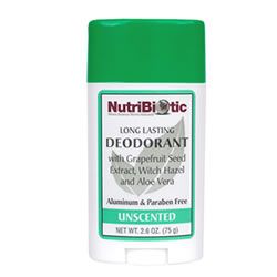 nutribiotic deodorant stick scent free 2 6 oz