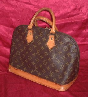 Louis Vuitton Alma Hand Bag Authentic Is Guaranteed