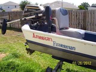 Aluminum fishing boat 12 flats or lake. Local Pick Up only Tampa 