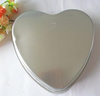 1pcs Aluminum Heart Shape Cake Pan Baking Mold Cake Mold