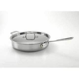 All Clad Stainless Steel Tri Ply 3 Quart Saute Pan