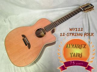 Alvarez Yairi WY112 12 String Folk Guitar