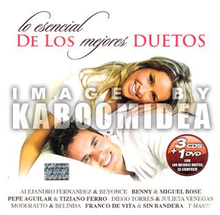 Lo Esencial Duetos 3 CD 1 DVD Miguel Bose Alejandro Fernandez Yuri 