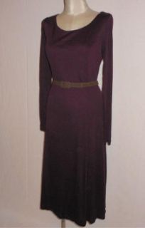 Ralph Lauren Belted Silk Blend Jersey Long Sleeve Career Dress XL $199 