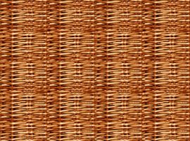 Basketweave Fabric in Rust What Can You Put with It
