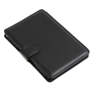   PU Leather Book Style Case Cover for  Kindle 4 Black