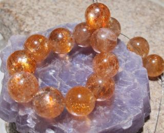 Amazing High Gem Grade Quality Brand New Material Sunstone Beads 49cts 