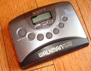 ღ♥sony Sports Am FM Walkman Radio Tape Cassette Wm FX251 