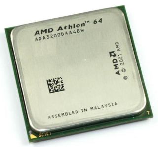 AMD Athlon 64 ADA3000DAA4BW 3000MHz Socket 939 CPU 0683728156541 