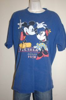 XL Disney Mickey Minnie Mouse T Shirt Mickey Co Vintage