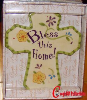 53184 Bless This Home Cross Wall Plaque Kitchen Inspiration