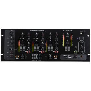 American Audio Q 2422 Pro 19 3 Channel DJ Mixer 19 inch DJ Mixer New 
