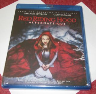   New Red Riding Hood Blu ray DVD 2011 2 Disc Set Amanda Seyfried Great
