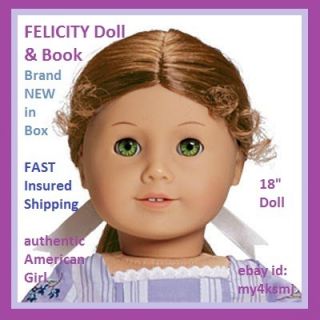American Girl Doll 18 in Felicity Doll Paperback Book