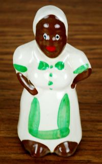 Vintage Porcelain African American Woman Coin Bank Product Image