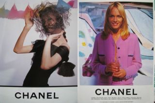 Amber Valletta Shalom Harlow Chanel Ads Only 2