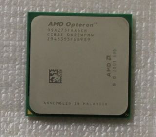 AMD Dual Core Opteron 275 2 2 GHz Socket 940 Server CPU