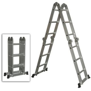 Features of Multi Purpose Aluminum Ladder Folding Step Ladder Scaffold 